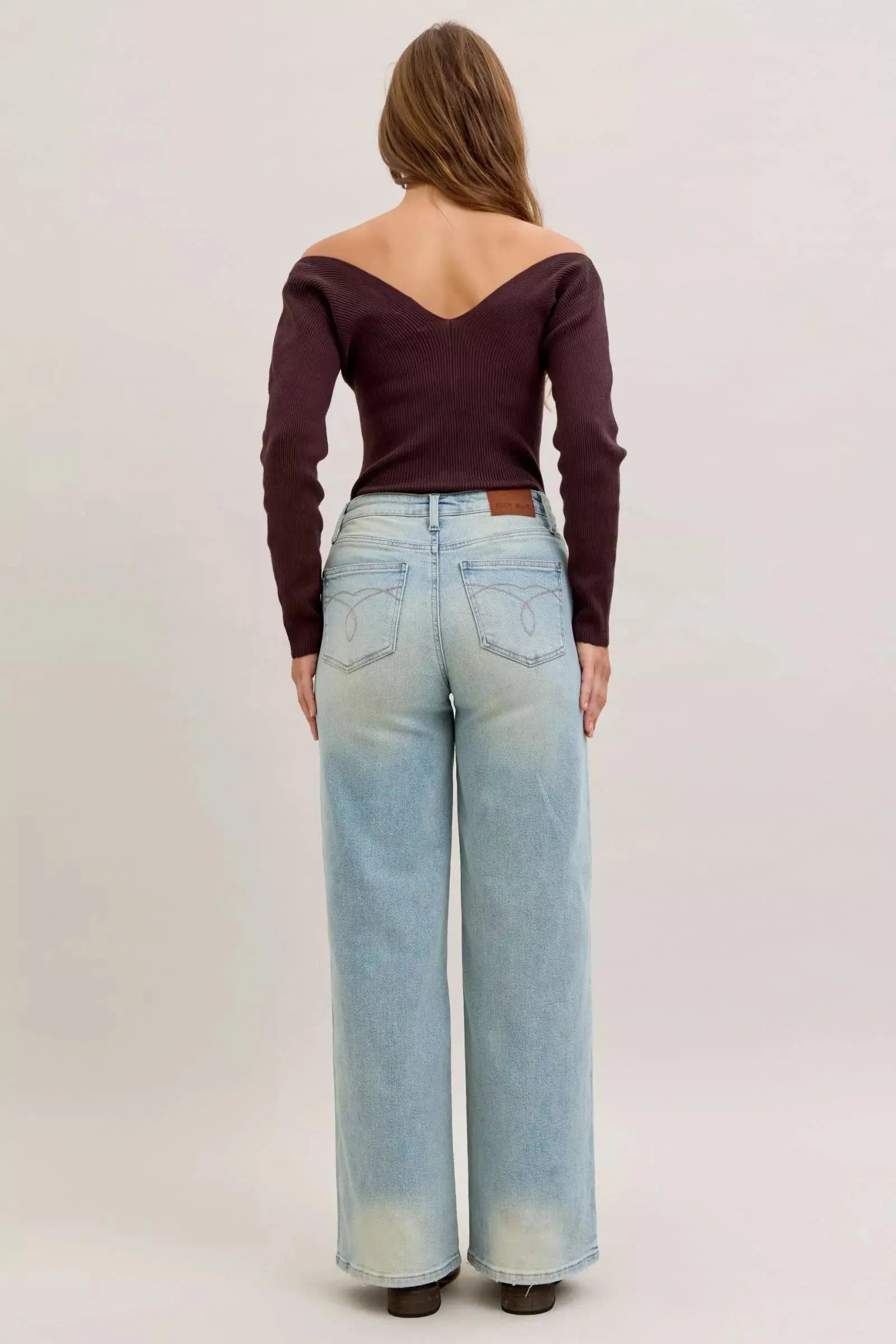 Judy Blue Jeans High Waist Column Straight Trendsi