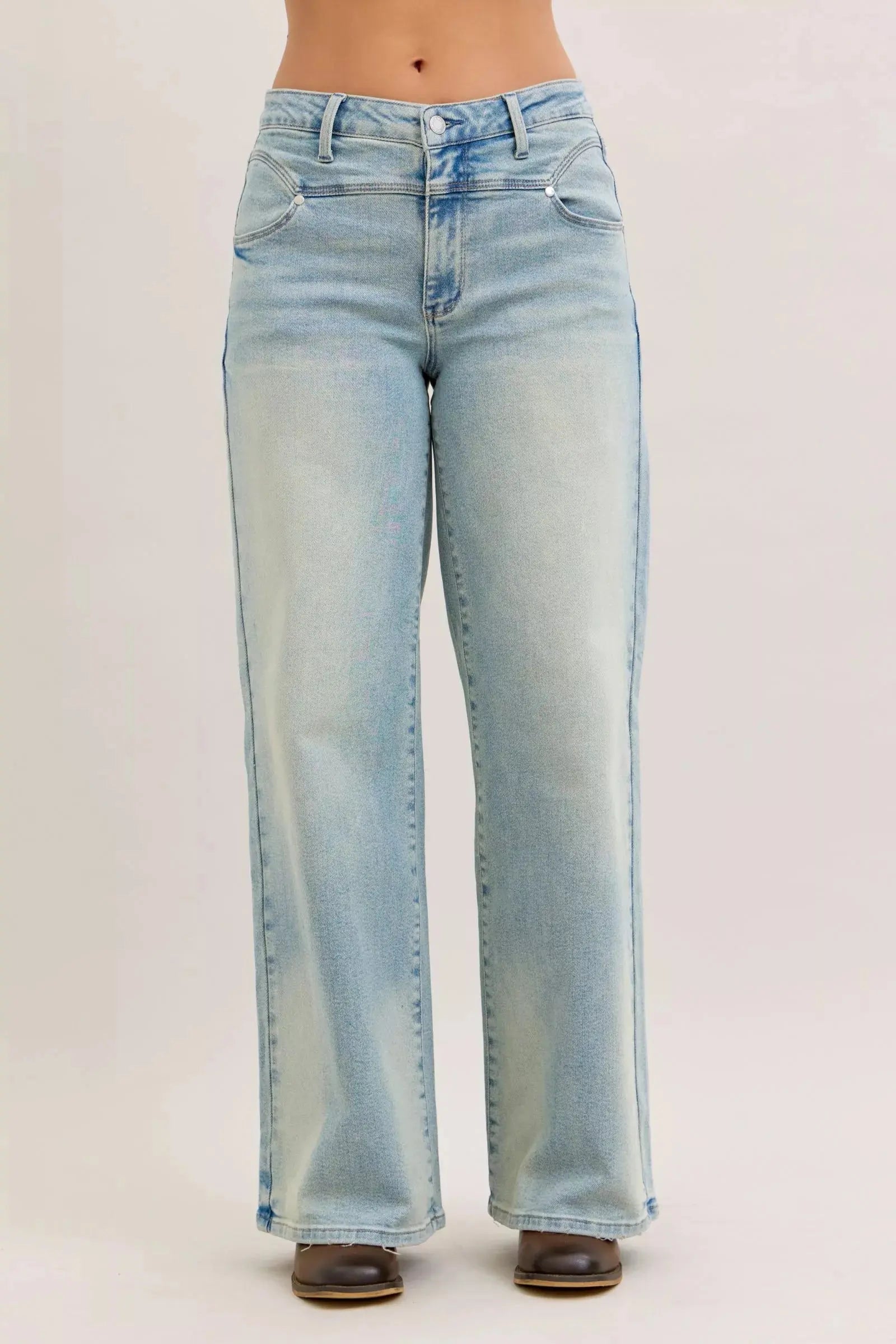 Judy Blue Jeans High Waist Column Straight Trendsi
