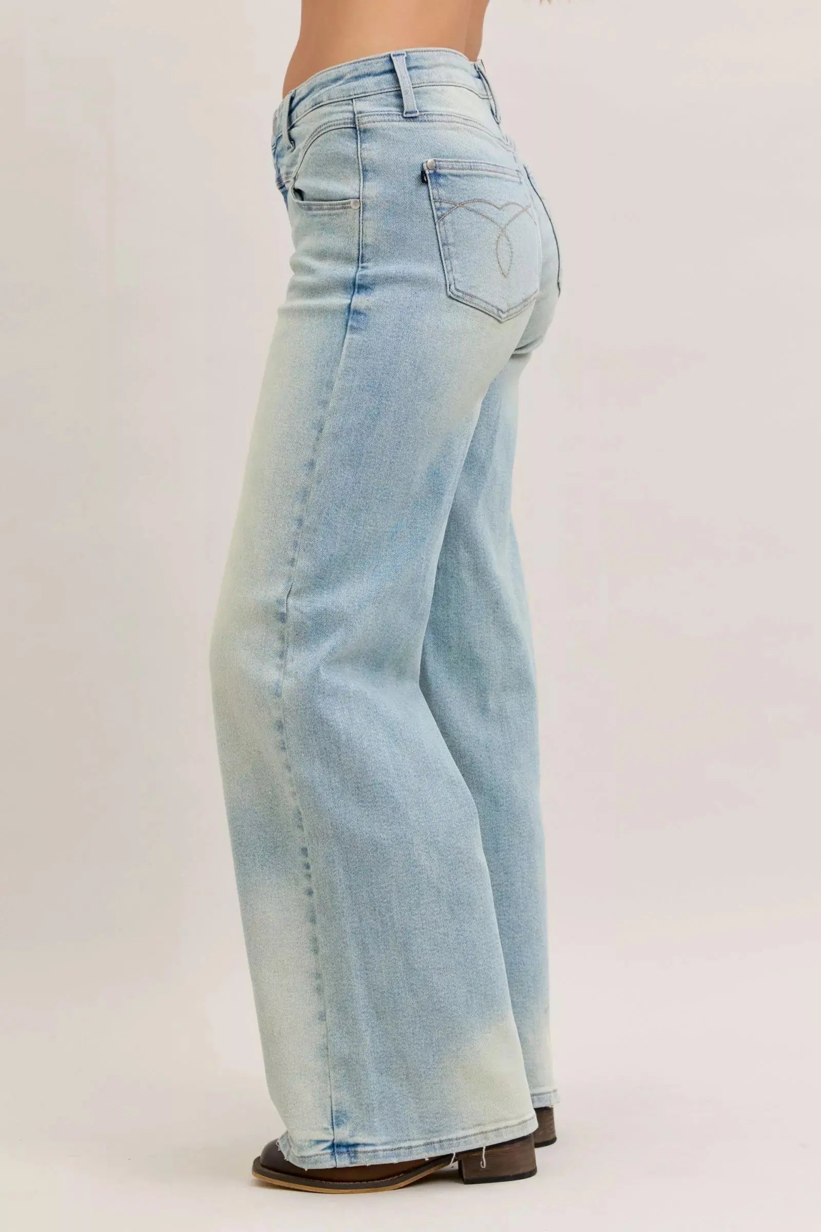 Judy Blue Jeans High Waist Column Straight Trendsi
