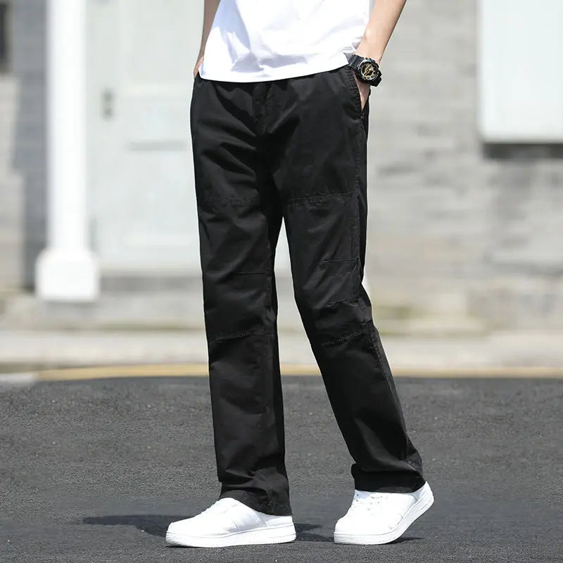 Men's Plus Size Cotton Sports Overalls