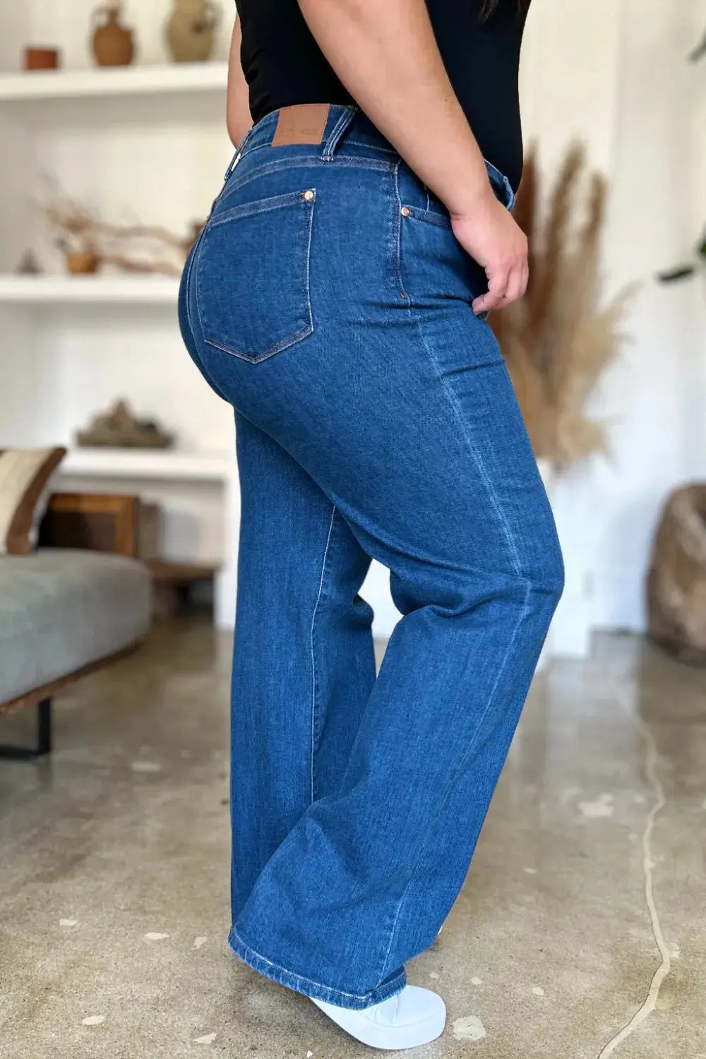 Judy Blue Jeans Full Size High Rise Straight Trendsi