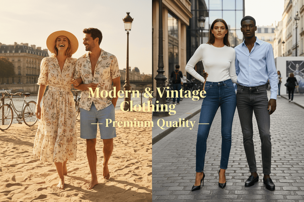 Modern & Vintage Clothing — Premium Quality